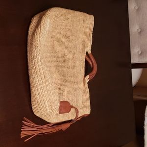 Straw bag